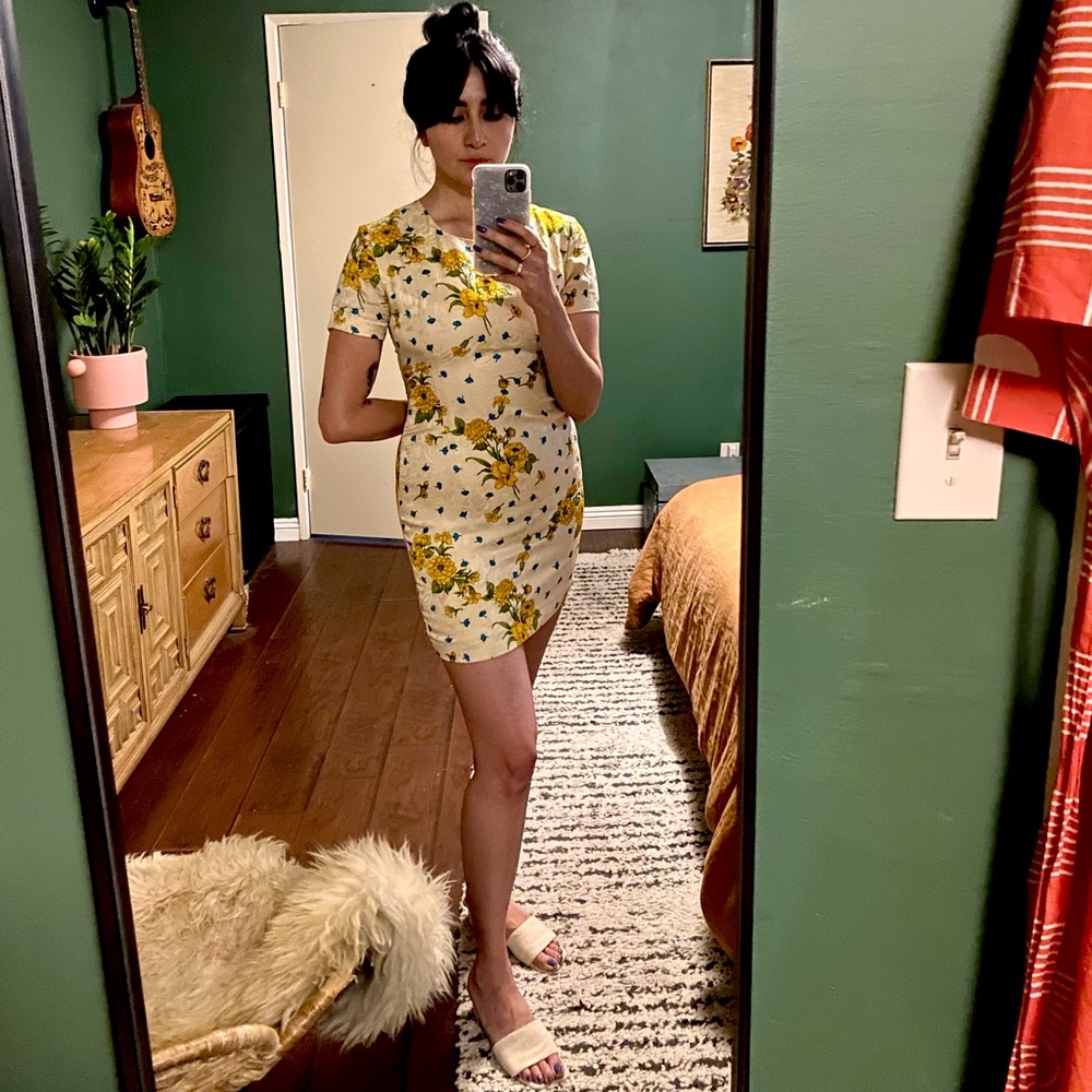 Vintage silk dress